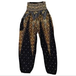 Gypsy Peacock Print Pant